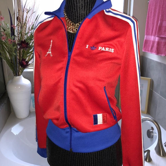 adidas Jackets & Blazers - Adidas | “Team Paris” | Athletic Jacket